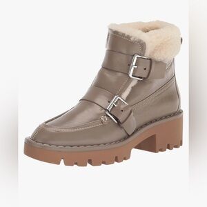Donald Pliner Elix Genuine Shearling Boots Cozy Winter Boots Women’s 7